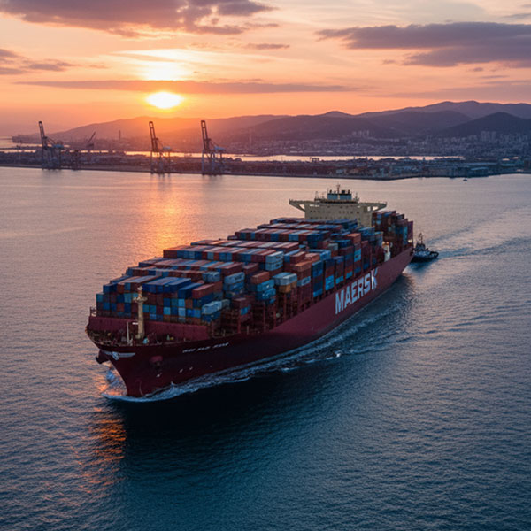 Boat coming out of harbour